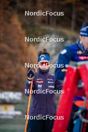 07.11.2024, Bessans, France (FRA): Fany Bertrand (FRA) - Biathlon summer training, Bessans (FRA). www.nordicfocus.com. © Authamayou/NordicFocus. Every downloaded picture is fee-liable.