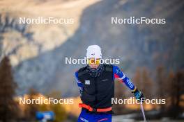 07.11.2024, Bessans, France (FRA): Valentin Lejeune (FRA) - Biathlon summer training, Bessans (FRA). www.nordicfocus.com. © Authamayou/NordicFocus. Every downloaded picture is fee-liable.