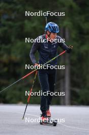 13.10.2024, Ramsau am Dachstein, Austria (AUT): Silvano Demarmels (SUI) - Biathlon summer training, Ramsau am Dachstein (AUT). www.nordicfocus.com. © Manzoni/NordicFocus. Every downloaded picture is fee-liable.