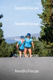 02.09.2024, Font-Romeu, France (FRA): Ella Halvarsson (SWE) - Biathlon summer training, Font-Romeu (FRA). www.nordicfocus.com. © Authamayou/NordicFocus. Every downloaded picture is fee-liable.