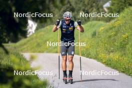 19.06.2024, Lavaze, Italy (ITA): Tommaso Giacomel (ITA) - Biathlon summer training, Lavaze (ITA). www.nordicfocus.com. © Vanzetta/NordicFocus. Every downloaded picture is fee-liable.