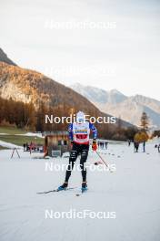 07.11.2024, Bessans, France (FRA): Valentin Lejeune (FRA) - Biathlon summer training, Bessans (FRA). www.nordicfocus.com. © Authamayou/NordicFocus. Every downloaded picture is fee-liable.