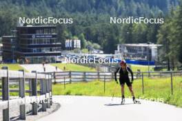 06.08.2024, Lenzerheide, Switzerland (SUI): Jeremy Finello (SUI) - Biathlon summer training, Lenzerheide (SUI). www.nordicfocus.com. © Manzoni/NordicFocus. Every downloaded picture is fee-liable.