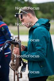 15.06.2024, Correncon-en-Vercors, France (FRA): Emilien Jacquelin (FRA) - Biathlon summer training, Correncon-en-Vercors (FRA). www.nordicfocus.com. © Joly/NordicFocus. Every downloaded picture is fee-liable.