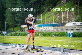 17.07.2024, Martell, Italy (ITA): Michela Carrara (ITA) - Biathlon summer training, Martell (ITA). www.nordicfocus.com. © Barbieri/NordicFocus. Every downloaded picture is fee-liable.