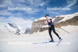 18.06.2024, Tignes, France (FRA): Julia Simon (FRA) - Biathlon summer training, Tignes (FRA). www.nordicfocus.com. © Authamayou/NordicFocus. Every downloaded picture is fee-liable.