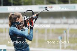 19.05.2024, Forni Avoltri, Italy (ITA): Michela Carrara (ITA) - Biathlon summer training, Forni Avoltri (ITA). www.nordicfocus.com. © Del Fabbro/NordicFocus. Every downloaded picture is fee-liable.