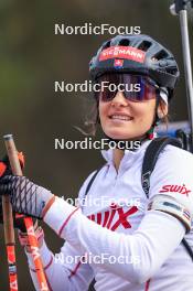 11.10.2024, Ramsau am Dachstein, Austria (AUT): Maria Remenova (SVK) - Biathlon summer training, Dachsteinglacier, Ramsau am Dachstein (AUT). www.nordicfocus.com. © Manzoni/NordicFocus. Every downloaded picture is fee-liable.