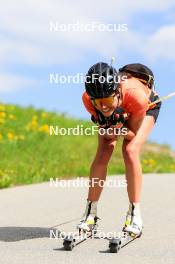 20.05.2024, Lenzerheide, Switzerland (SUI): Flavia Barmettler (SUI) - Biathlon summer training, Lenzerheide (SUI). www.nordicfocus.com. © Manzoni/NordicFocus. Every downloaded picture is fee-liable.