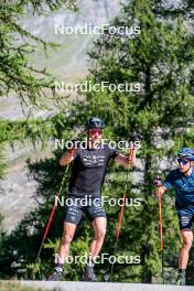 29.08.2024, Bessans, France (FRA): Emilien Jacquelin (FRA) - Biathlon summer training, Bessans (FRA). www.nordicfocus.com. © Authamayou/NordicFocus. Every downloaded picture is fee-liable.