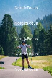 31.07.2024, Lavaze, Italy (ITA): Antonin Guigonnat (FRA) - Biathlon summer training, Lavaze (ITA). www.nordicfocus.com. © Barbieri/NordicFocus. Every downloaded picture is fee-liable.