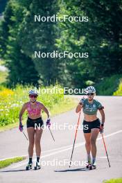 28.06.2024, Lavaze, Italy (ITA): Karoline Offigstad  Knotten (NOR) - Biathlon summer training, Lavaze (ITA). www.nordicfocus.com. © Barbieri/NordicFocus. Every downloaded picture is fee-liable.