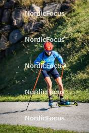 29.09.2024, Lavaze, Italy (ITA): Lisa Vittozzi (ITA) - Biathlon summer training, Lavaze (ITA). www.nordicfocus.com. © Barbieri/NordicFocus. Every downloaded picture is fee-liable.