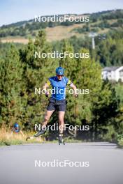 05.09.2024, Font-Romeu, France (FRA): Emil Nykvist (SWE) - Biathlon summer training, Font-Romeu (FRA). www.nordicfocus.com. © Authamayou/NordicFocus. Every downloaded picture is fee-liable.