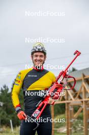 20.09.2024, Font-Romeu, France (FRA): Florent Claude (BEL) - Biathlon summer training, Font-Romeu (FRA). www.nordicfocus.com. © Authamayou/NordicFocus. Every downloaded picture is fee-liable.