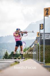 06.08.2024, Lavaze, Italy (ITA): Anna Gandler (AUT) - Biathlon summer training, Lavaze (ITA). www.nordicfocus.com. © Barbieri/NordicFocus. Every downloaded picture is fee-liable.