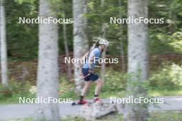 18.06.2024, Correncon-en-Vercors, France (FRA): Emilien Jacquelin (FRA) - Biathlon summer training, Correncon-en-Vercors (FRA). www.nordicfocus.com. © Joly/NordicFocus. Every downloaded picture is fee-liable.