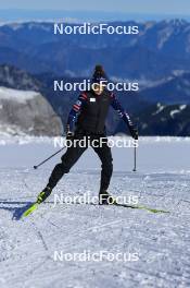 12.10.2024, Ramsau am Dachstein, Austria (AUT): Lou Jeanmonnot (FRA) - Biathlon summer training, Dachsteinglacier, Ramsau am Dachstein (AUT). www.nordicfocus.com. © Manzoni/NordicFocus. Every downloaded picture is fee-liable.