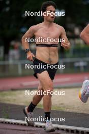 15.06.2024, Grenoble, France (FRA): Oscar Lombardot (FRA) - Biathlon summer training, Grenoble (FRA). www.nordicfocus.com. © Joly/NordicFocus. Every downloaded picture is fee-liable.