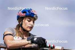 19.06.2024, Lavaze, Italy (ITA): Dorothea Wierer (ITA) - Biathlon summer training, Lavaze (ITA). www.nordicfocus.com. © Vanzetta/NordicFocus. Every downloaded picture is fee-liable.