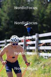 18.07.2024, Lenzerheide, Switzerland (SUI): Bjorn Westervelt (USA) - Biathlon summer training, Lenzerheide (SUI). www.nordicfocus.com. © Manzoni/NordicFocus. Every downloaded picture is fee-liable.