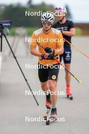 02.07.2024, Premanon, France (FRA): Fabien Claude (FRA) - Biathlon summer training, Premanon (FRA). www.nordicfocus.com. © Manzoni/NordicFocus. Every downloaded picture is fee-liable.