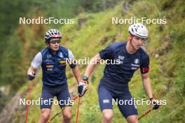 26.08.2024, Martell, Italy (ITA): Tommaso Giacomel (ITA) - Biathlon summer training, Martell (ITA). www.nordicfocus.com. © Vanzetta/NordicFocus. Every downloaded picture is fee-liable.