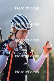 21.10.2024, Lavaze, Italy (ITA): Maren Hjelmeset Kirkeeide (NOR) - Biathlon summer training, Lavaze (ITA). www.nordicfocus.com. © Vanzetta/NordicFocus. Every downloaded picture is fee-liable.