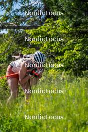 27.06.2024, Lavaze, Italy (ITA): Karoline Offigstad  Knotten (NOR) - Biathlon summer training, Lavaze (ITA). www.nordicfocus.com. © Barbieri/NordicFocus. Every downloaded picture is fee-liable.