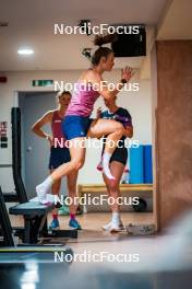 04.08.2024, Lavaze, Italy (ITA): Kristina Oberthaler (AUT) - Biathlon summer training, Lavaze (ITA). www.nordicfocus.com. © Barbieri/NordicFocus. Every downloaded picture is fee-liable.