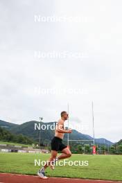 03.07.2024, Saint-Claude, France (FRA): Emilien Jacquelin (FRA) - Biathlon summer training, Premanon (FRA). www.nordicfocus.com. © Manzoni/NordicFocus. Every downloaded picture is fee-liable.