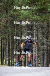 20.09.2024, Font-Romeu, France (FRA): Sam Parmantier (BEL) - Biathlon summer training, Font-Romeu (FRA). www.nordicfocus.com. © Authamayou/NordicFocus. Every downloaded picture is fee-liable.