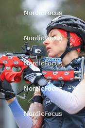 13.10.2024, Ramsau am Dachstein, Austria (AUT): Lydia Hiernickel (SUI) - Biathlon summer training, Ramsau am Dachstein (AUT). www.nordicfocus.com. © Manzoni/NordicFocus. Every downloaded picture is fee-liable.