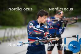 15.06.2024, Correncon-en-Vercors, France (FRA): Oscar Lombardot (FRA) - Biathlon summer training, Correncon-en-Vercors (FRA). www.nordicfocus.com. © Joly/NordicFocus. Every downloaded picture is fee-liable.