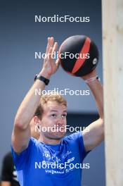 23.07.2024, Premanon, France (FRA): Damien Levet (FRA) - Biathlon summer training, Premanon (FRA). www.nordicfocus.com. © Manzoni/NordicFocus. Every downloaded picture is fee-liable.