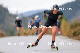 13.10.2024, Ramsau am Dachstein, Austria (AUT): Lea Meier (SUI) - Biathlon summer training, Ramsau am Dachstein (AUT). www.nordicfocus.com. © Manzoni/NordicFocus. Every downloaded picture is fee-liable.