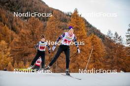 07.11.2024, Bessans, France (FRA): Fany Bertrand (FRA) - Biathlon summer training, Bessans (FRA). www.nordicfocus.com. © Authamayou/NordicFocus. Every downloaded picture is fee-liable.