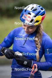 26.08.2024, Martell, Italy (ITA): Dorothea Wierer of Italy - Biathlon summer training, Martell (ITA). www.nordicfocus.com. © Vanzetta/NordicFocus. Every downloaded picture is fee-liable.