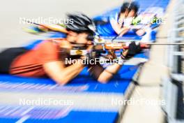 20.05.2024, Lenzerheide, Switzerland (SUI): Joscha Burkhalter (SUI) - Biathlon summer training, Lenzerheide (SUI). www.nordicfocus.com. © Manzoni/NordicFocus. Every downloaded picture is fee-liable.