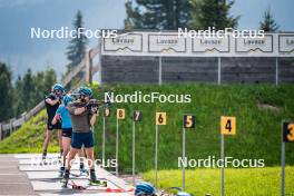 06.06.2024, Lavaze, Italy (ITA): Malte Stefansson (SWE) - Biathlon summer training, Lavaze (ITA). www.nordicfocus.com. © Barbieri/NordicFocus. Every downloaded picture is fee-liable.