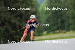 04.09.2024, Lenzerheide, Switzerland (SUI): Ingrid Landmark Tandrevold (NOR) - Biathlon summer training, Lenzerheide (SUI). www.nordicfocus.com. © Manzoni/NordicFocus. Every downloaded picture is fee-liable.