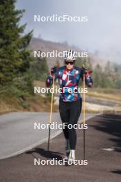 21.10.2024, Lavaze, Italy (ITA): Karoline Offigstad Knotten (NOR) - Biathlon summer training, Lavaze (ITA). www.nordicfocus.com. © Vanzetta/NordicFocus. Every downloaded picture is fee-liable.