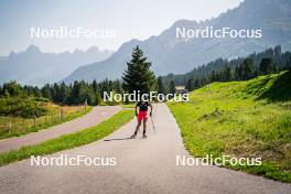 31.07.2024, Lavaze, Italy (ITA): Kristina Oberthaler (AUT) - Biathlon summer training, Lavaze (ITA). www.nordicfocus.com. © Barbieri/NordicFocus. Every downloaded picture is fee-liable.