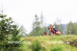 04.09.2024, Lenzerheide, Switzerland (SUI): Karoline Offigstad Knotten (NOR) - Biathlon summer training, Lenzerheide (SUI). www.nordicfocus.com. © Manzoni/NordicFocus. Every downloaded picture is fee-liable.