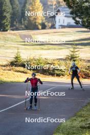 21.10.2024, Lavaze, Italy (ITA): Juni Arnekleiv (NOR) - Biathlon summer training, Lavaze (ITA). www.nordicfocus.com. © Vanzetta/NordicFocus. Every downloaded picture is fee-liable.