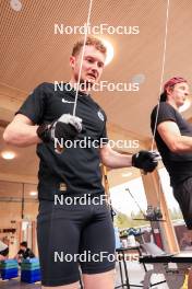 20.05.2024, Lenzerheide, Switzerland (SUI): Sebastian Stalder (SUI) - Biathlon summer training, Lenzerheide (SUI). www.nordicfocus.com. © Manzoni/NordicFocus. Every downloaded picture is fee-liable.