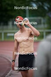 15.06.2024, Grenoble, France (FRA): Emilien Jacquelin (FRA) - Biathlon summer training, Grenoble (FRA). www.nordicfocus.com. © Joly/NordicFocus. Every downloaded picture is fee-liable.