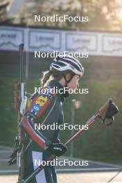 21.10.2024, Lavaze, Italy (ITA): Ida Lien (NOR) - Biathlon summer training, Lavaze (ITA). www.nordicfocus.com. © Vanzetta/NordicFocus. Every downloaded picture is fee-liable.