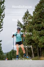 20.09.2024, Font-Romeu, France (FRA): Marine Debloem (BEL) - Biathlon summer training, Font-Romeu (FRA). www.nordicfocus.com. © Authamayou/NordicFocus. Every downloaded picture is fee-liable.