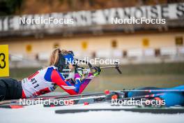 09.11.2024, Bessans, France (FRA): Chloé Chevalier (FRA) - Biathlon summer training, Bessans (FRA). www.nordicfocus.com. © Authamayou/NordicFocus. Every downloaded picture is fee-liable.